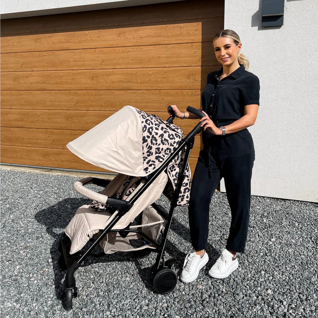 My Babiie MB51 Stroller - Fawn Leopard