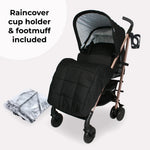 My Babiie MB51 Plus Stroller - Quilted Black