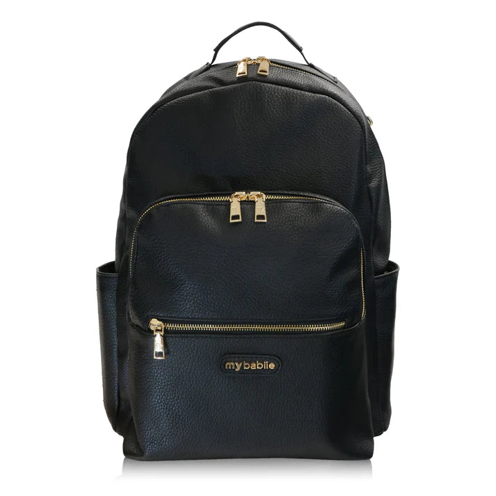 My Babiie Backpack Pro Changing Bag - Black/Gold