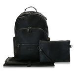 My Babiie Backpack Pro Changing Bag - Black/Gunmetal