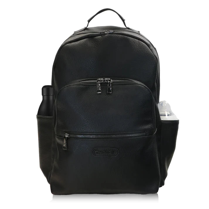My Babiie Backpack Pro Changing Bag - Black/Gunmetal