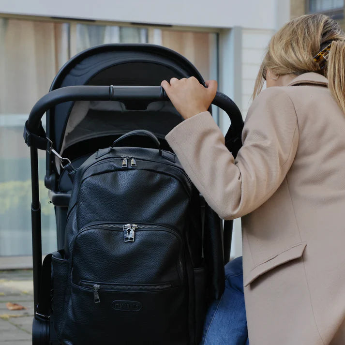 My Babiie Backpack Pro Changing Bag - Black/Gold