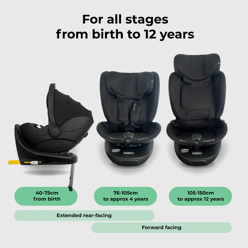 My Babiie MB450 Luxe Travel System - Feather