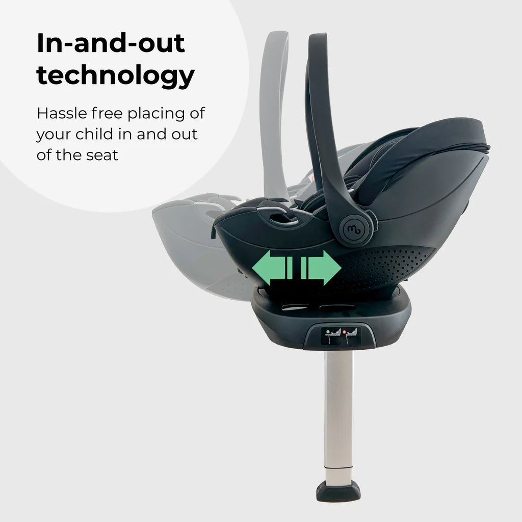 My Babiie MB450 Luxe Travel System - Black