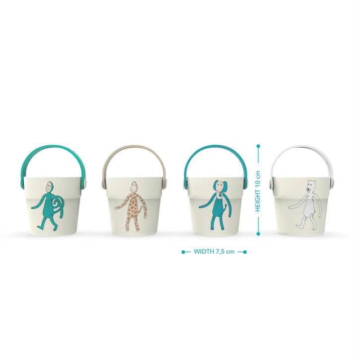 Matchstick Monkey Bathtime Buckets