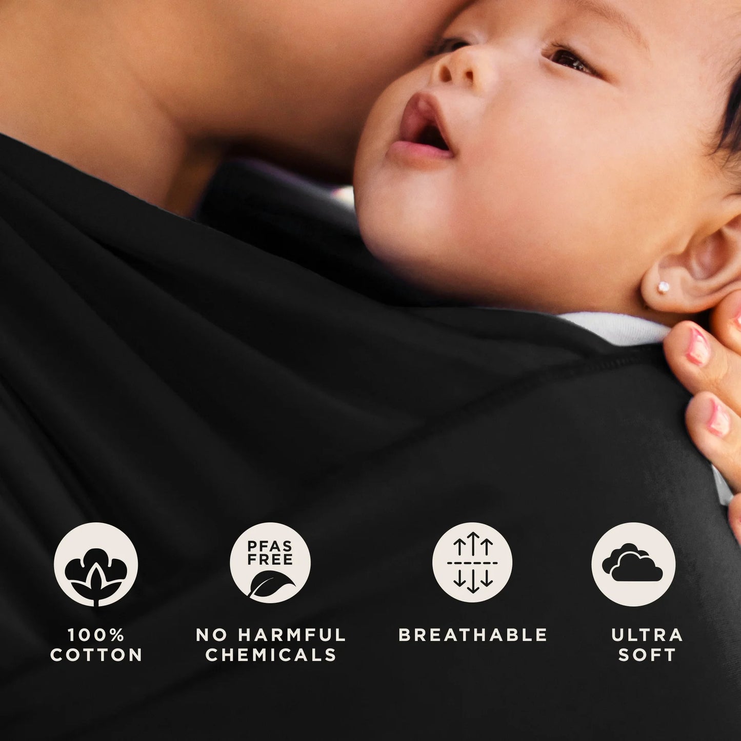 Moby Classic Wrap Baby Carrier - Slate