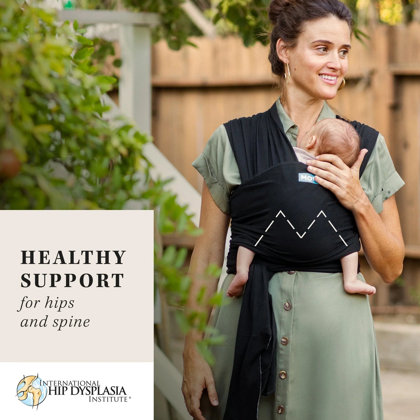 Moby Classic Wrap Baby Carrier - Slate