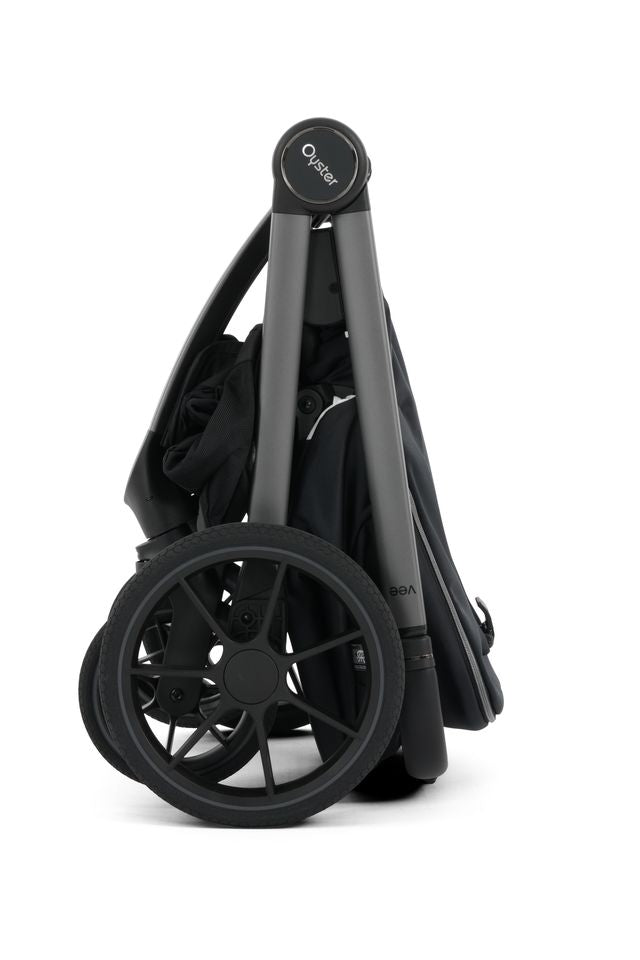 Oyster Vee Stroller Bundle - Liquorice