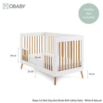 Obaby Maya 2 Piece Room Set - White/Natural