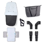 Babymore Memore V2 Travel System 13 Piece Pecan i-Size – Chrome