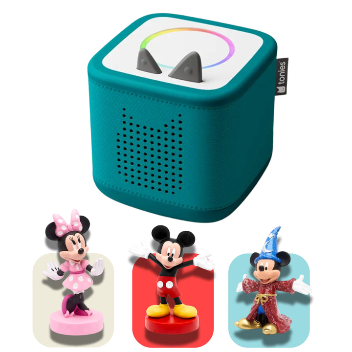 tonies Mickey & Friends Bundle – toniebox 2 Gift Set (Choose Your Box Colour)
