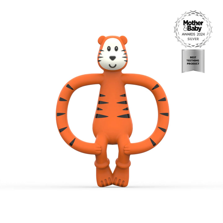 Matchstick Monkey Animal Teether - Teddy Tiger