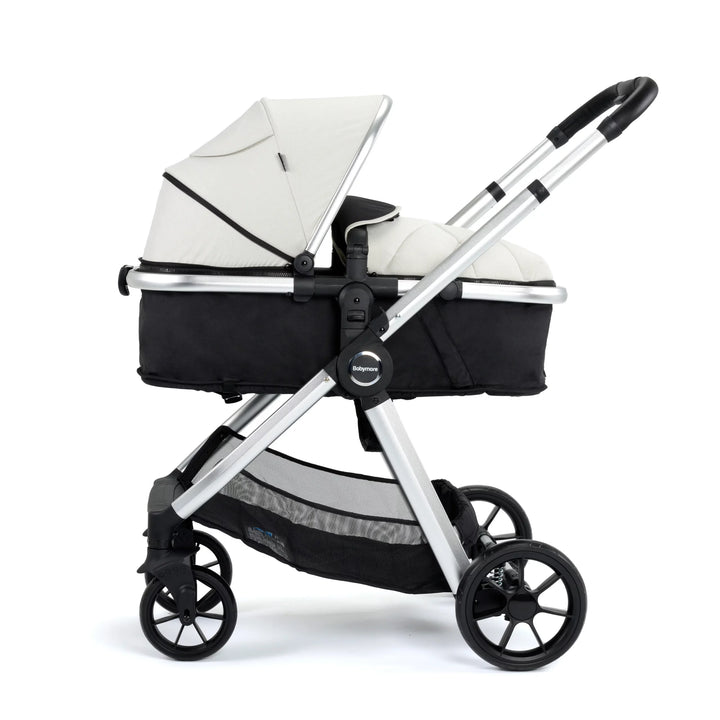 Babymore Mimi 2 in 1 Pram Pushchair – Silver