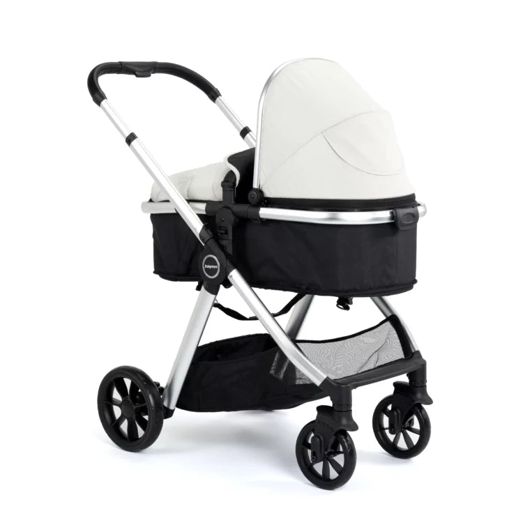 Babymore Mimi 2 in 1 Pram Pushchair – Silver