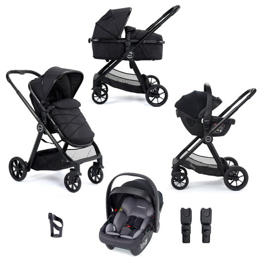 Babymore Mimi Travel System Coco i-Size Car Seat – Black