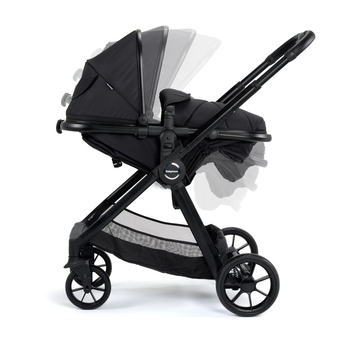 Babymore Mimi Travel System Coco i-Size Car Seat – Black