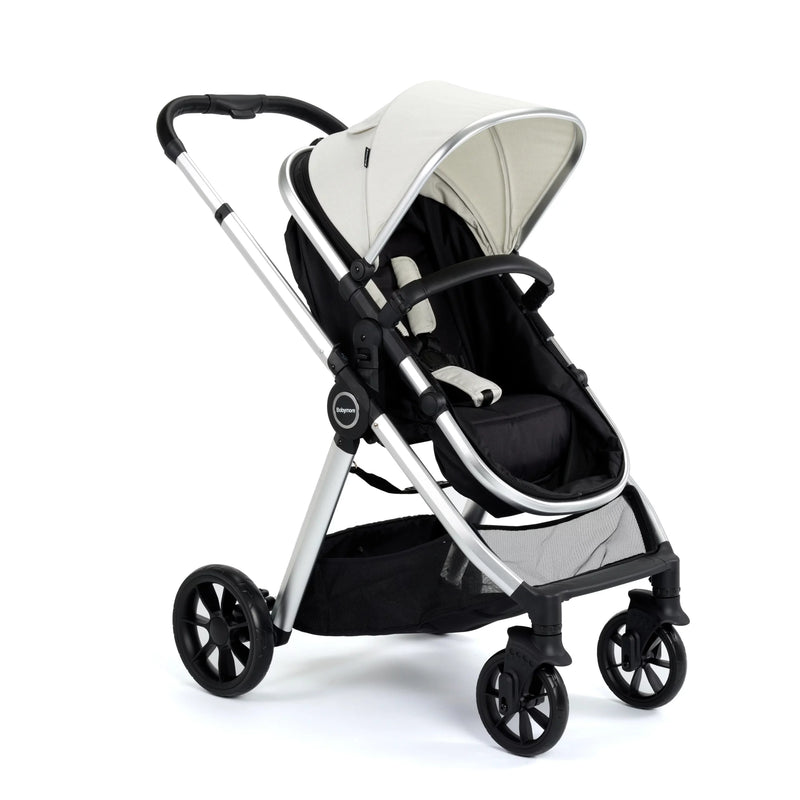 Babymore Mimi Travel System Coco i-Size Car Seat – Silver