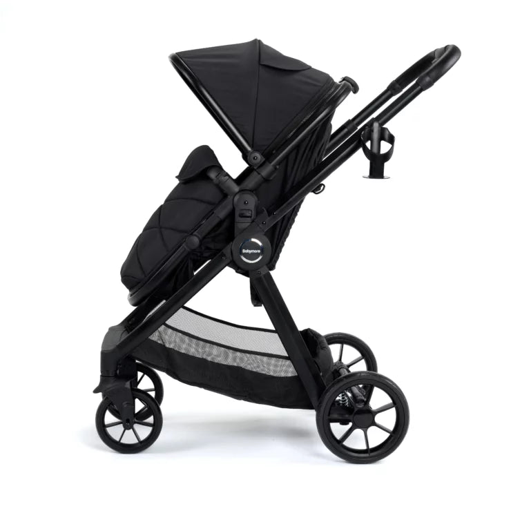 Babymore Mimi 2 in 1 Pram Pushchair – Black