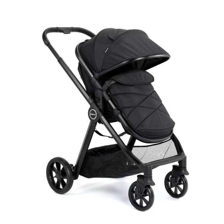 Babymore Mimi 2 in 1 Pram Pushchair Black Bambinosandbeyond