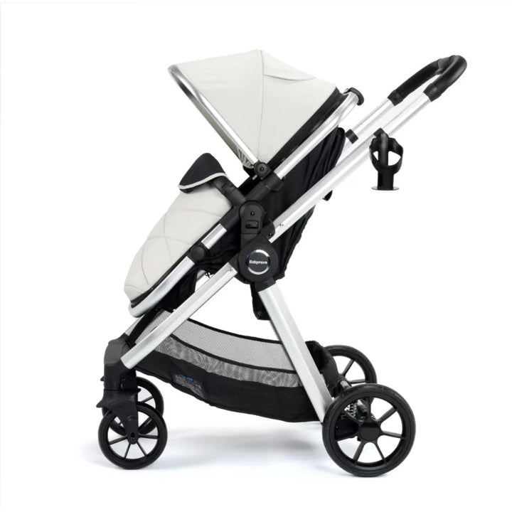 Babymore Mimi 2 in 1 Pram Pushchair – Silver