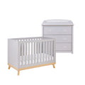 Babymore Mona Mini 2 Piece Nursery Room Set – Grey