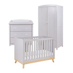 Babymore Mona Mini 3 Piece Nursery Room Set – Grey
