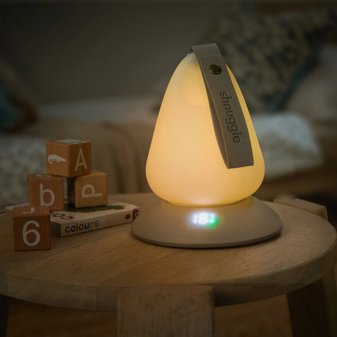 Shnuggle Moonlight Plus Nightlight with Digital Room Temperature Display