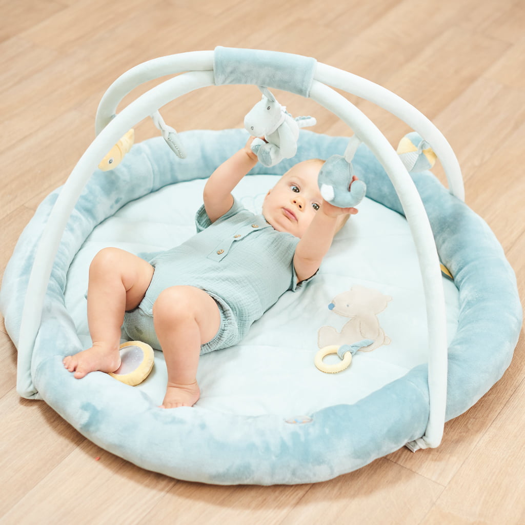 Nattou Stuffed Playmat – Romeo, Jules & Sally