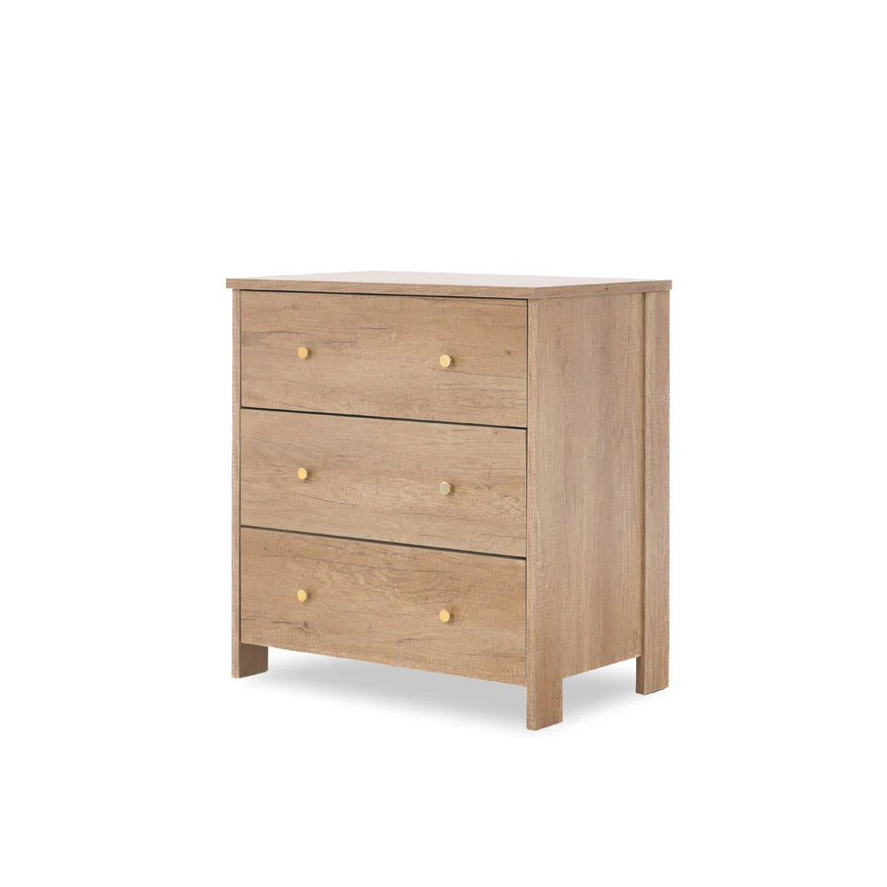 Obaby Nika 3 Piece Room Set - Oak