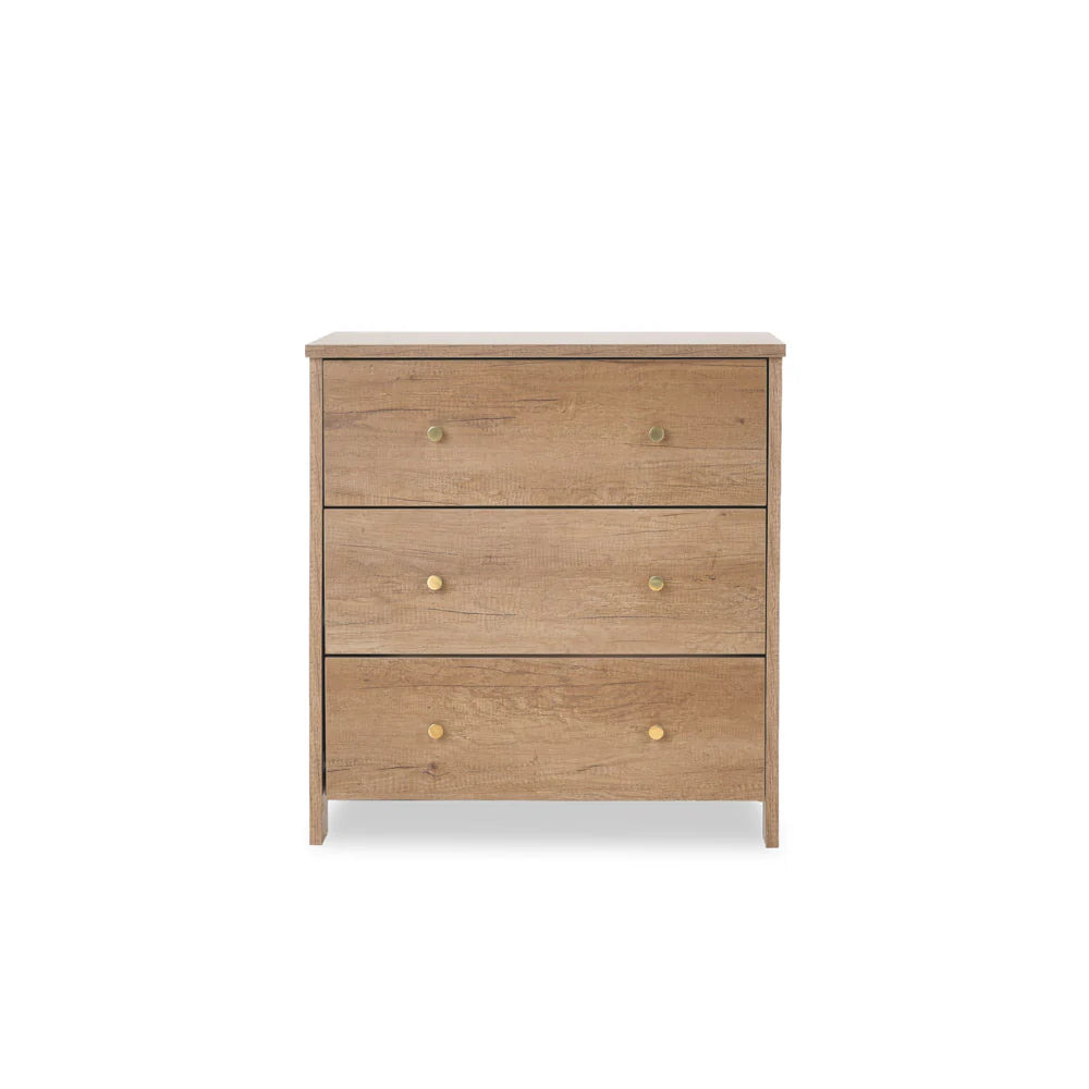 Obaby Nika 3 Piece Room Set - Oak