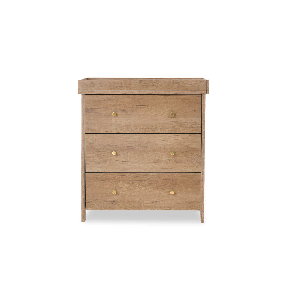 Obaby Nika 3 Piece Room Set - Oak