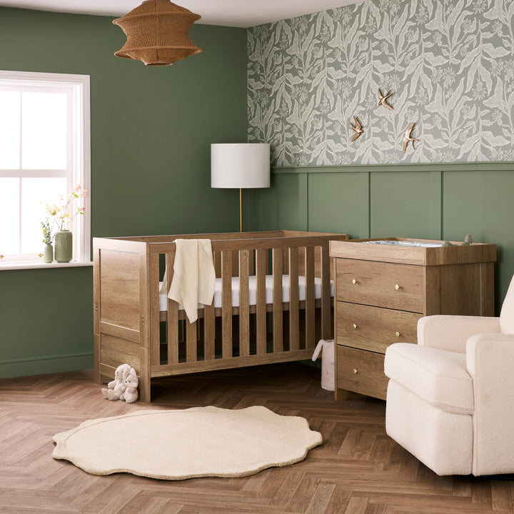 Obaby Nika 2 Piece Room Set - Oak