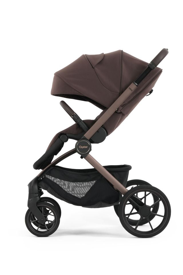 Oyster Vee Stroller Bundle - Chocolate