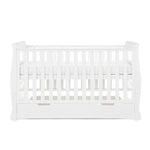 Obaby Stamford Classic Sleigh Cot Bed - White