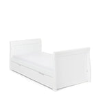 Obaby Stamford Classic Sleigh Cot Bed - White