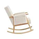 Bebe & Beyond Storyteller Nursing Chair – Off White Teddy Boucle
