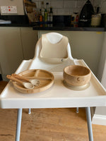 Cheeky Chompers Bamboo Weaning Set - Sand