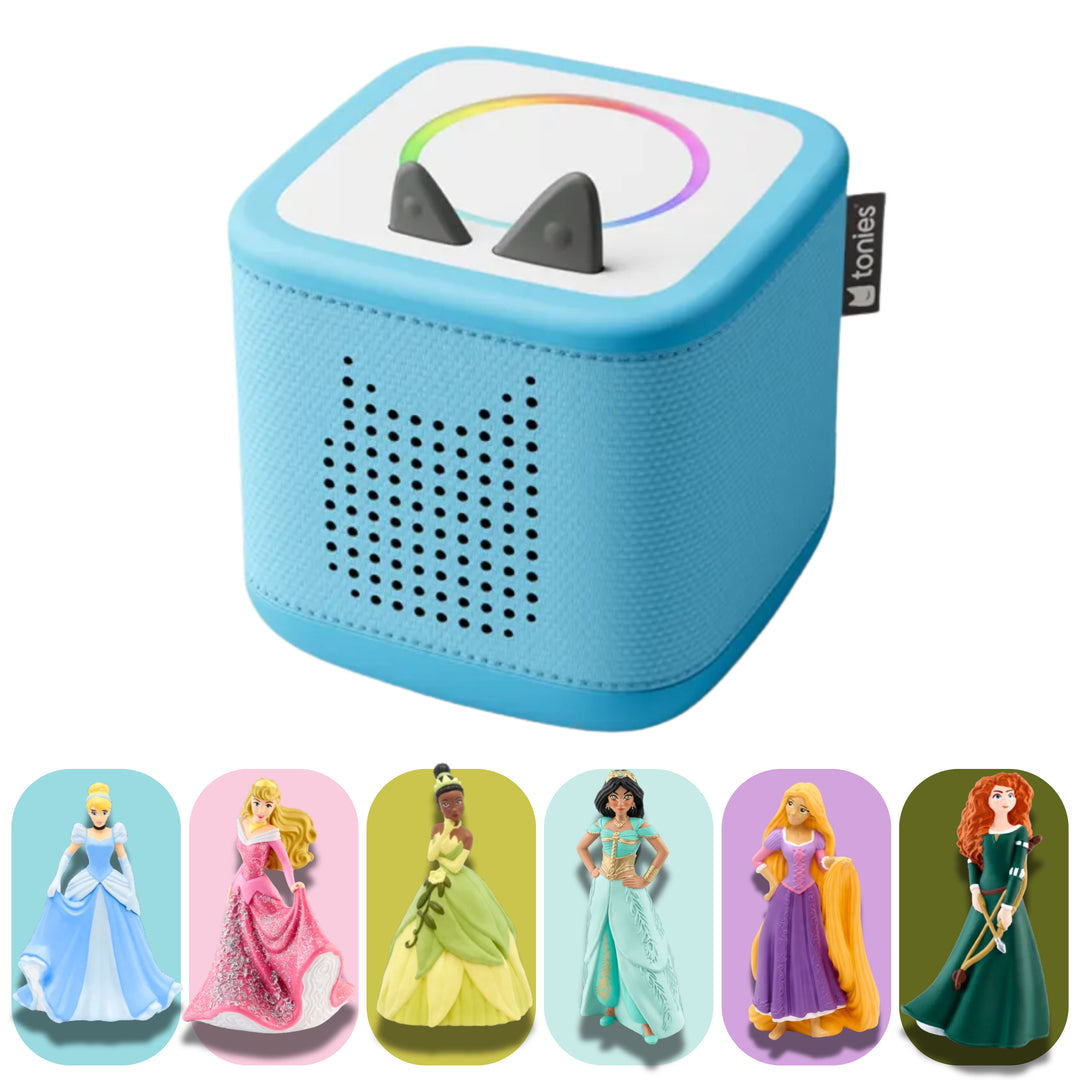 tonies Ultimate Disney Princess Bundle – toniebox 2 Gift Set (Choose Your Box Colour)