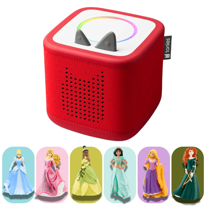 tonies Ultimate Disney Princess Bundle – toniebox 2 Gift Set (Choose Your Box Colour)