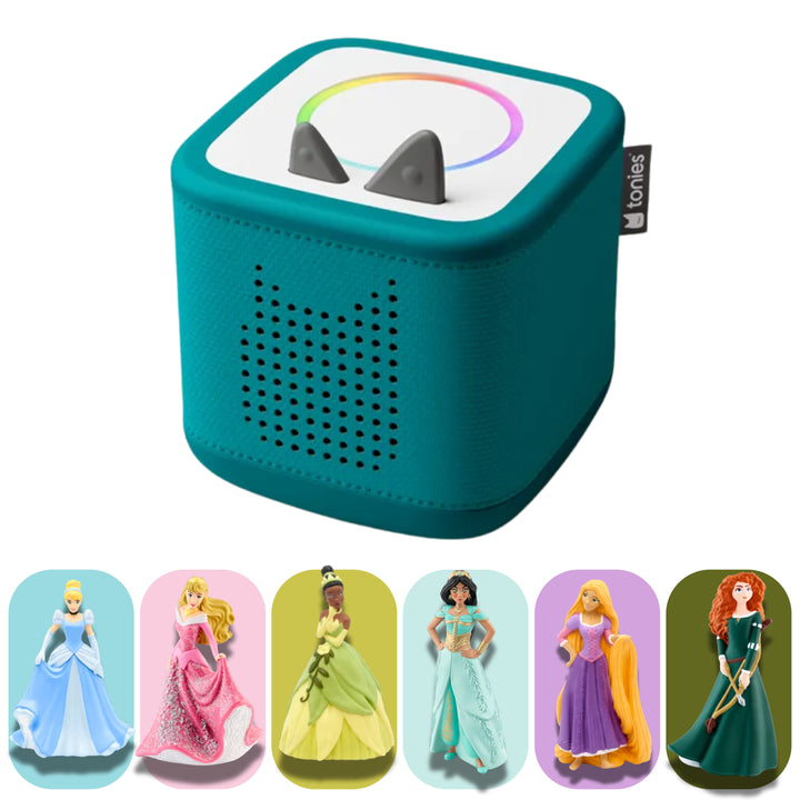 tonies Ultimate Disney Princess Bundle – toniebox 2 Gift Set (Choose Your Box Colour)