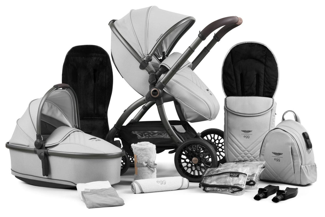 Aston Martin egg3® Luxury Travel System – Soft Grey