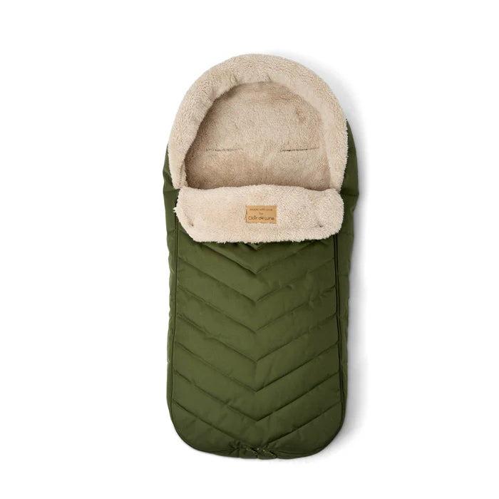 Clair De Lune Snug Universal Pushchair Footmuff - Forest Green