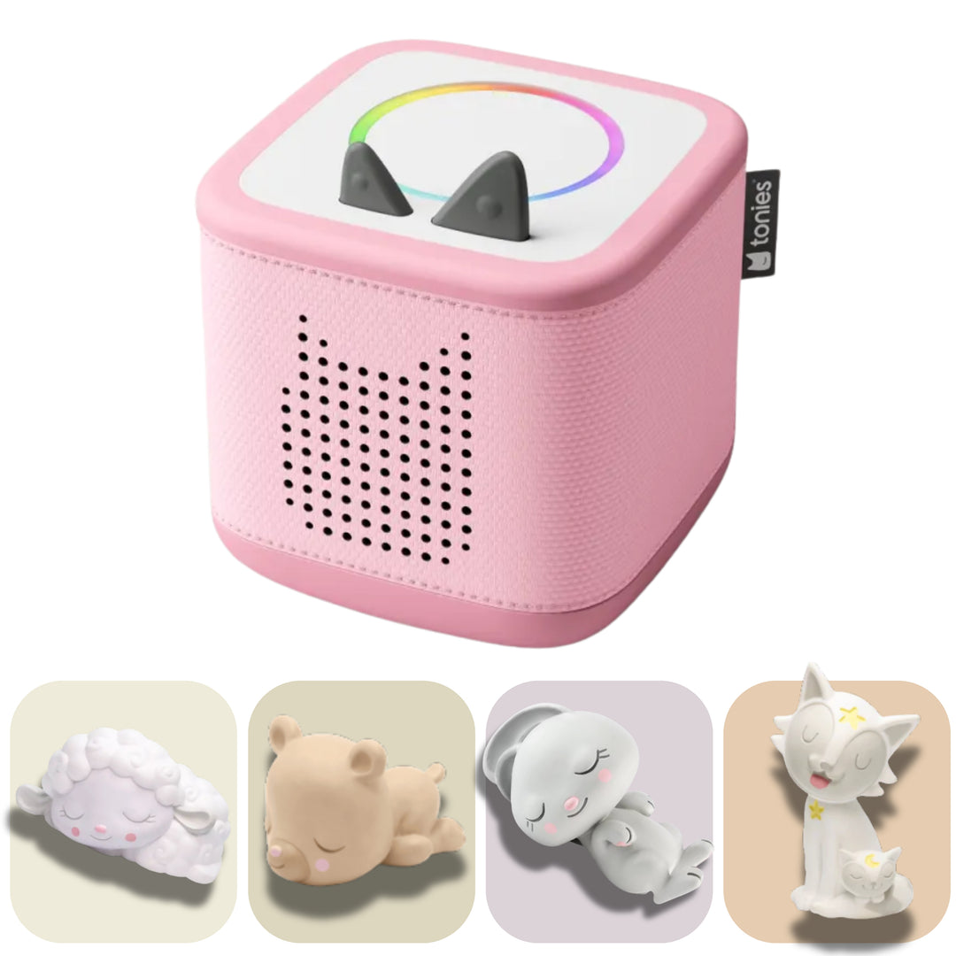 tonies Bedtime Bundle – toniebox 2 Gift Set (Choose Your Box Colour)