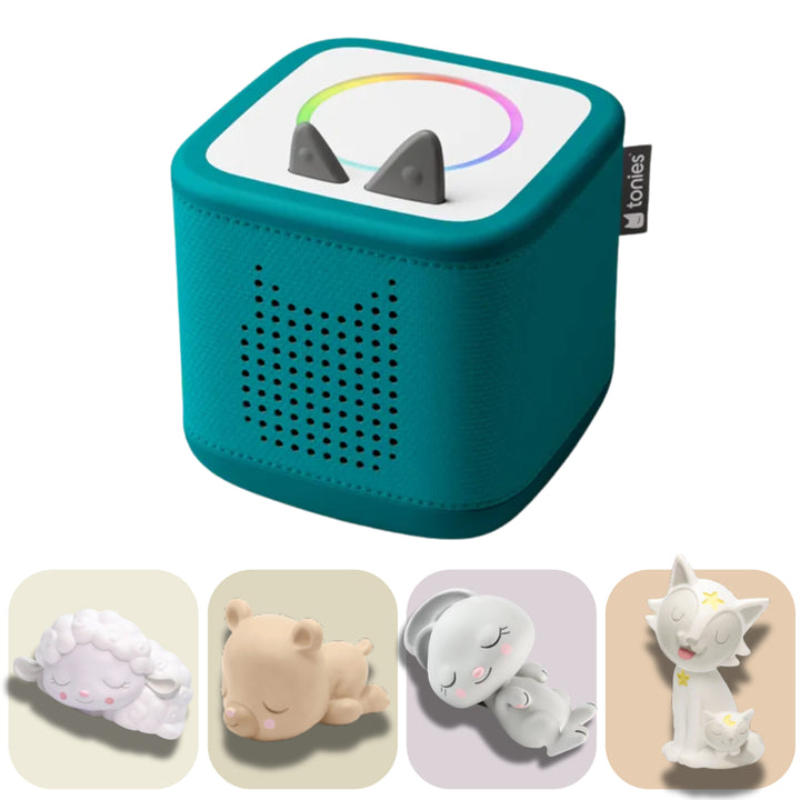 tonies Bedtime Bundle – toniebox 2 Gift Set (Choose Your Box Colour)