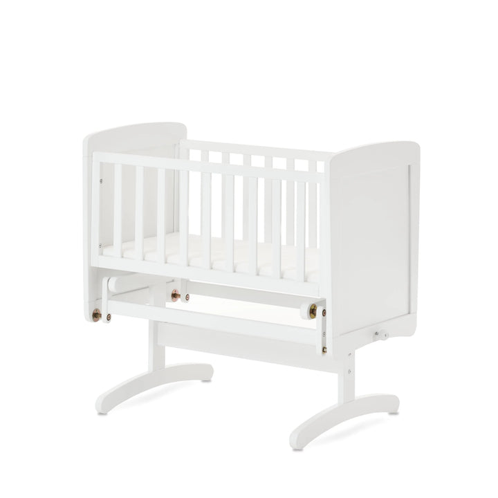 Obaby Gliding Crib and Mattress - White