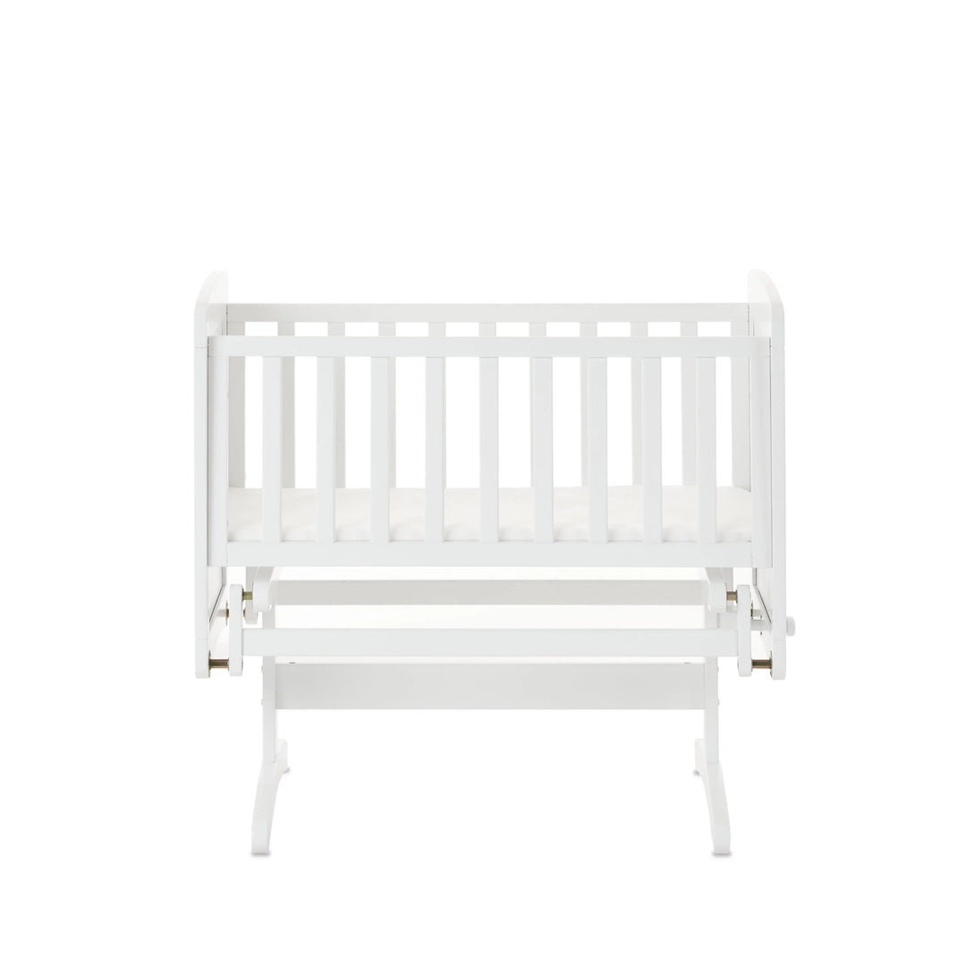 Obaby Gliding Crib and Mattress - White