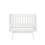 Obaby Gliding Crib and Mattress - White