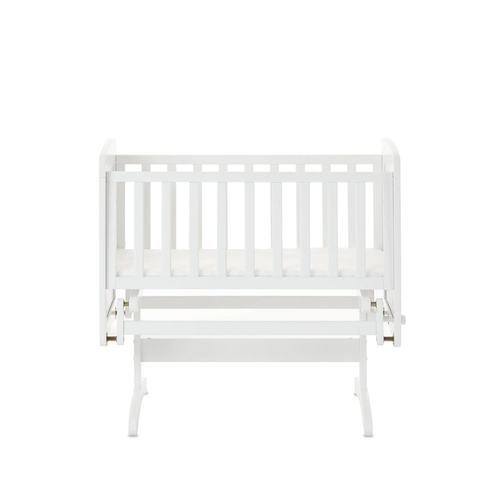 Obaby Gliding Crib and Mattress - White