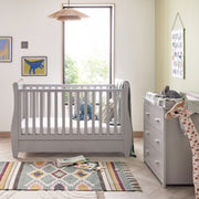 Babymore Stella 2 Piece Nursery Room Set – Grey