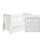 Babymore Stella 2 Piece Nursery Room Set – White
